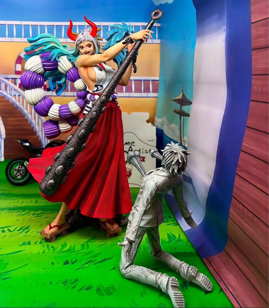 ワンピース ヤマト(大和) ガレージキット フィギュア1/8popサイズ