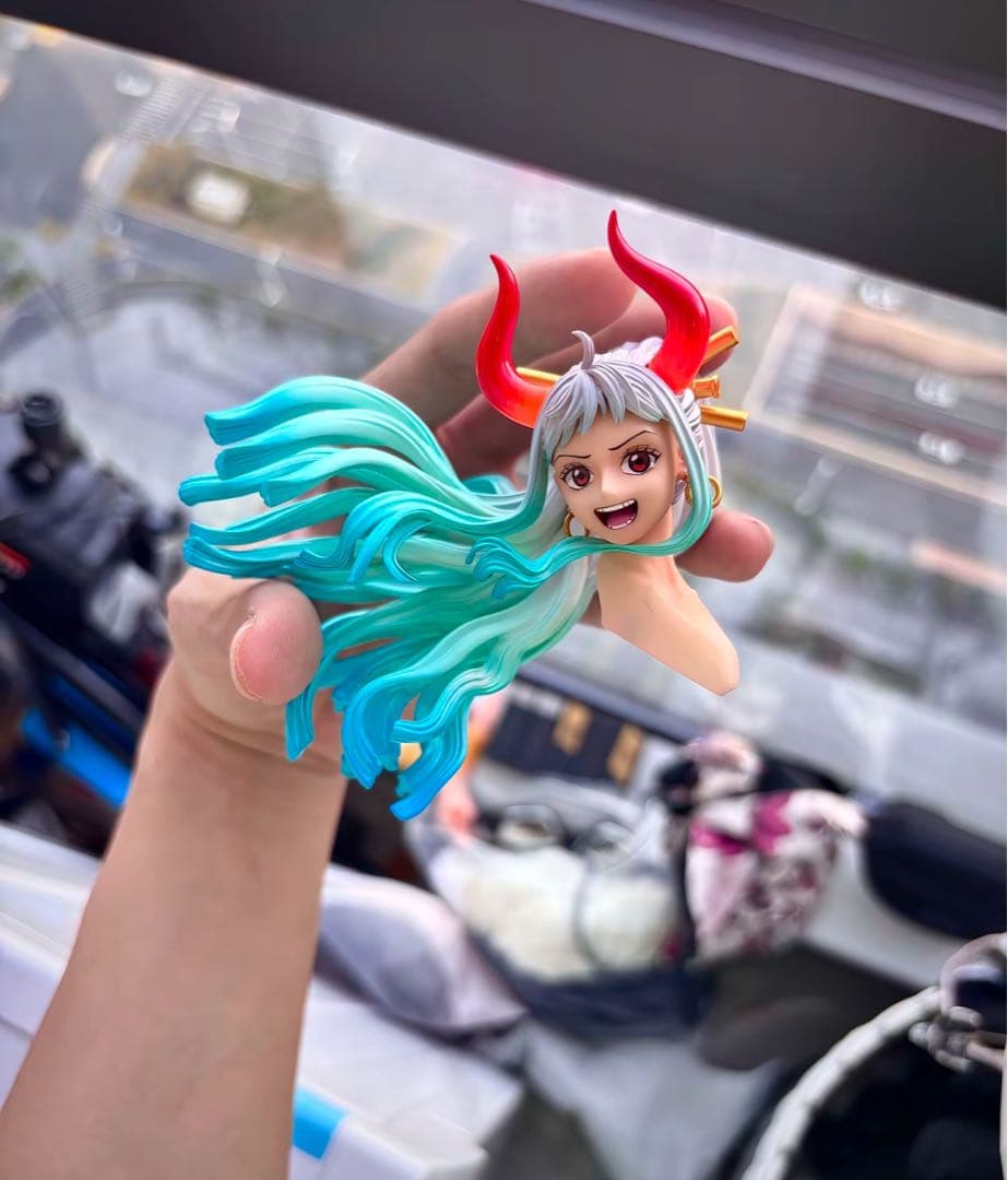 ワンピース ヤマト(大和) ガレージキット フィギュア1/8popサイズ