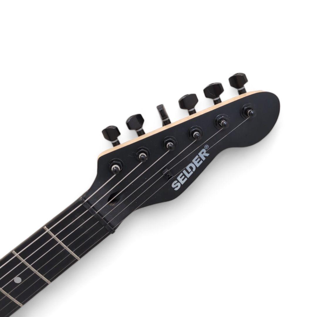 美品】SELDER / セルダー ストラトキャスタータイプ マットブラック