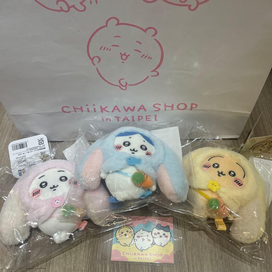 ちいかわ うさぎ はちわれ 台湾 台北 ロップイヤーなマスコット - メルカリ