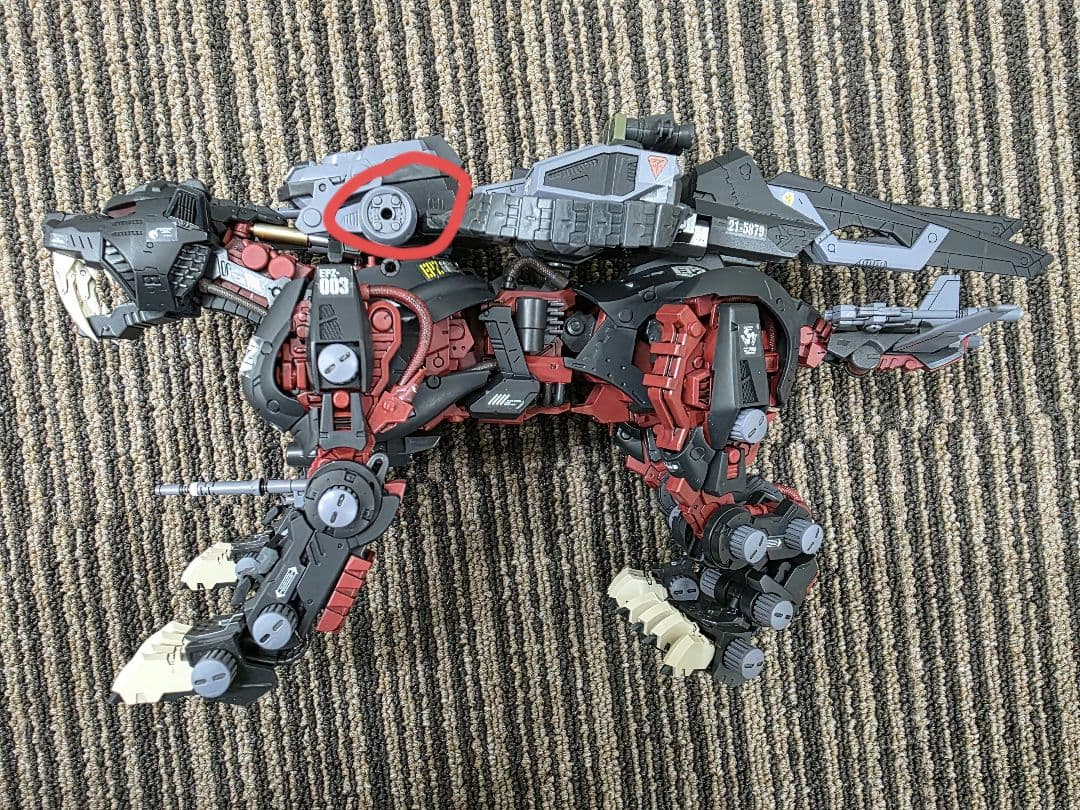 コトブキヤ HMM ゾイド グレートサーベル 完成品 欠品あり - メルカリ