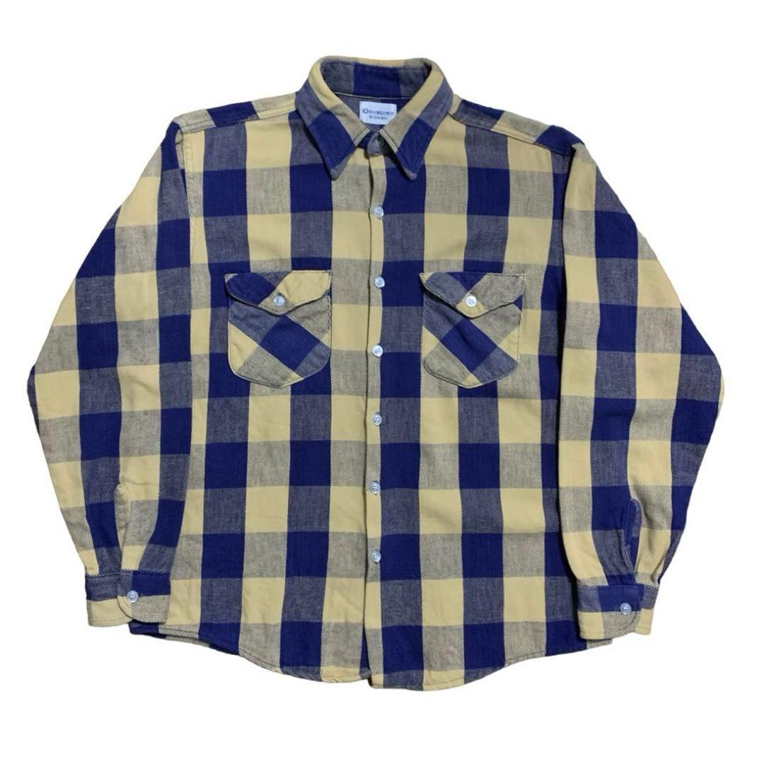 70-80s OSHKOSH オシュコシュ ネルシャツ - メルカリ