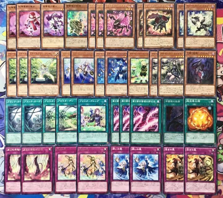 本格構築 【アロマローズドラゴン】デッキ メイン＆EX15枚＆スリーブ