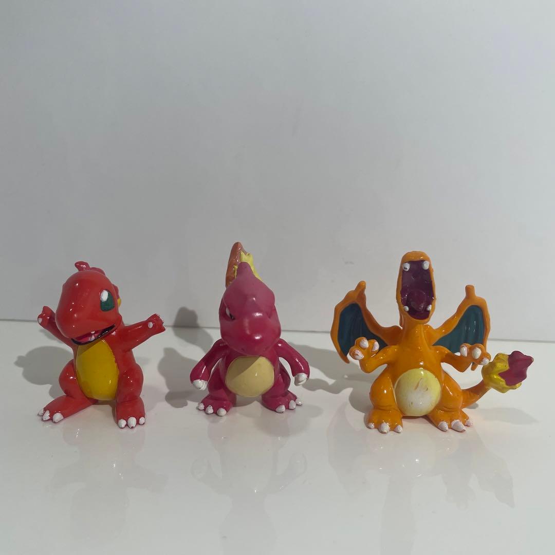 初期 ポケットモンスター モンコレ ヒトカゲ リザード リザードン 進化