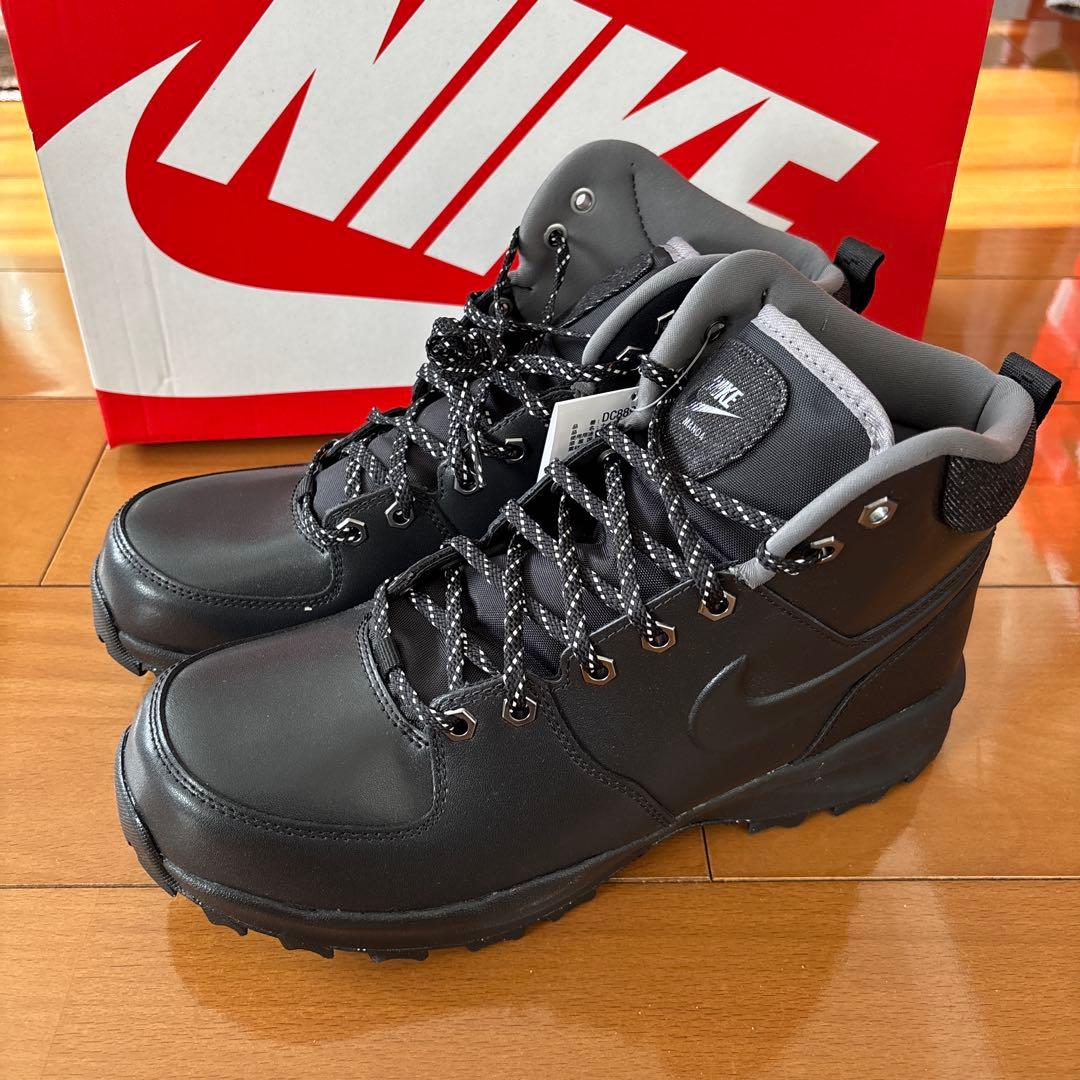 新品限定ナイキMANOAレザーSE27.5cm/NIKEマノアHiブーツブラック