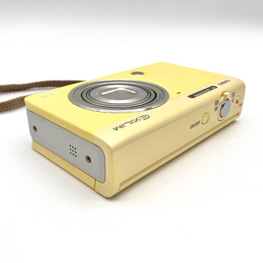 美品♪ CASIO EXILIM EX-ZR70 イエロー - メルカリ