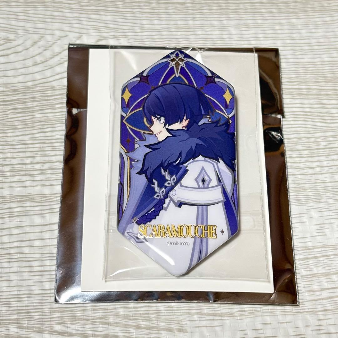 原神】散兵 スカラマシュ シークレット ファデュイ 執行官 缶バッジ