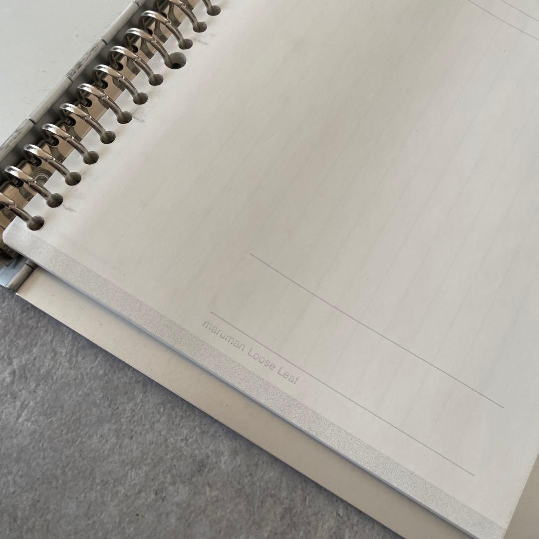 無印良品【激レア】B5サイズ26穴 アルミバインダー - メルカリ
