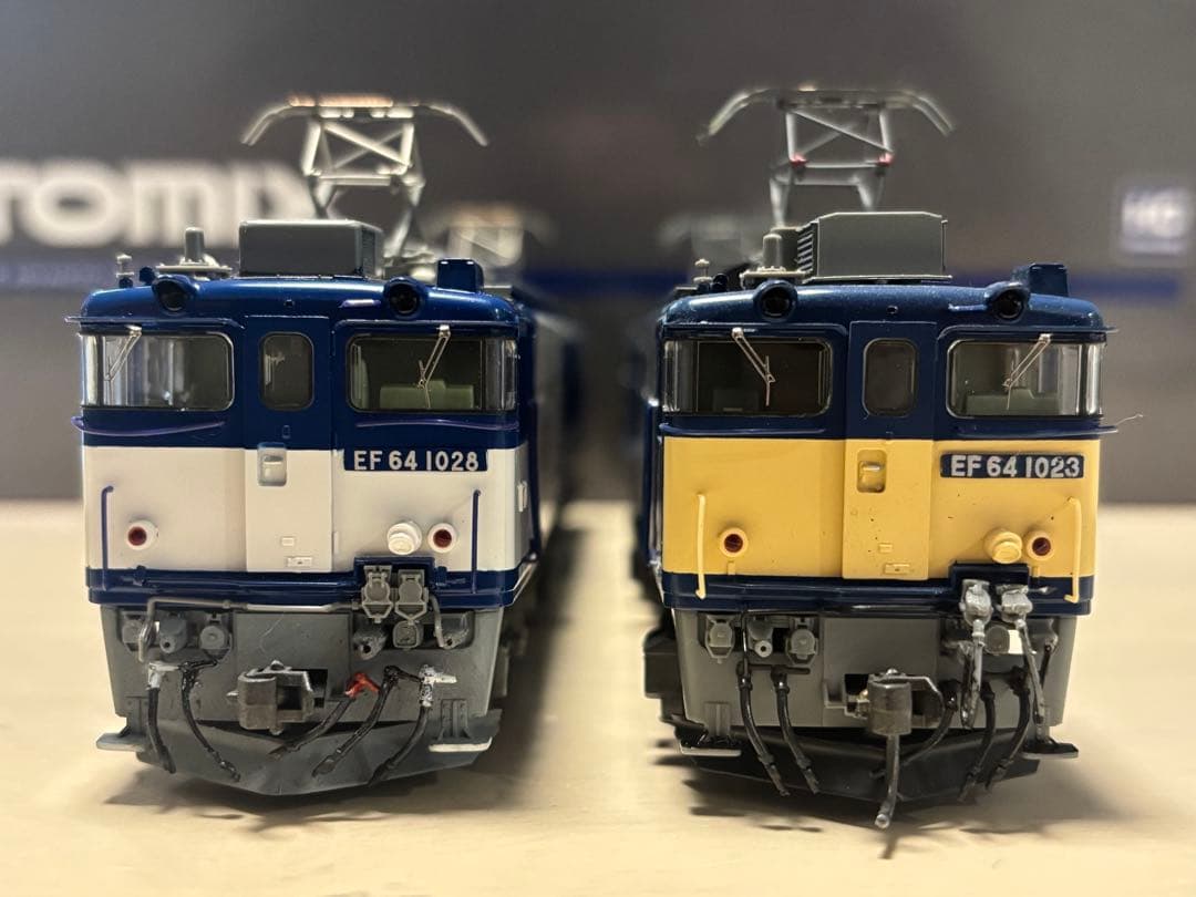 TOMIX HO-123,136 EF64-1000形電気機関車(JR貨物)2両