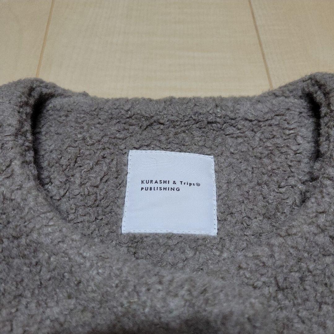 北欧暮らしの道具店☆大人のためのウールボアコート(マフラー付き