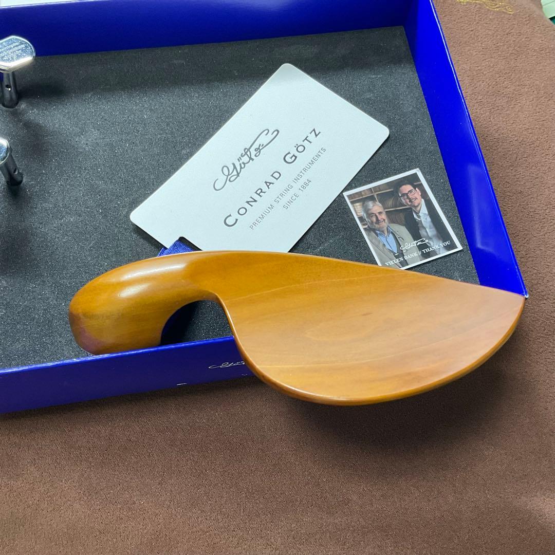 バイオリン 顎当て 柘植 コンラッド ゲッツ ストラド型 - メルカリ