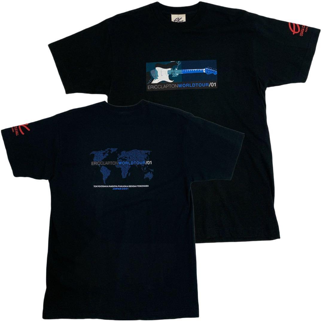 Eric Clapton エリッククラプトン 2001 WORLD TOUR T