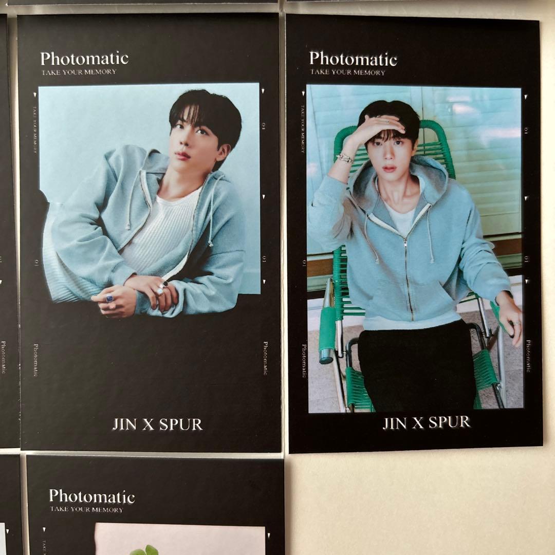 専用 BTS Jin ジン Photomatic フォトカードセット SUPR - メルカリ
