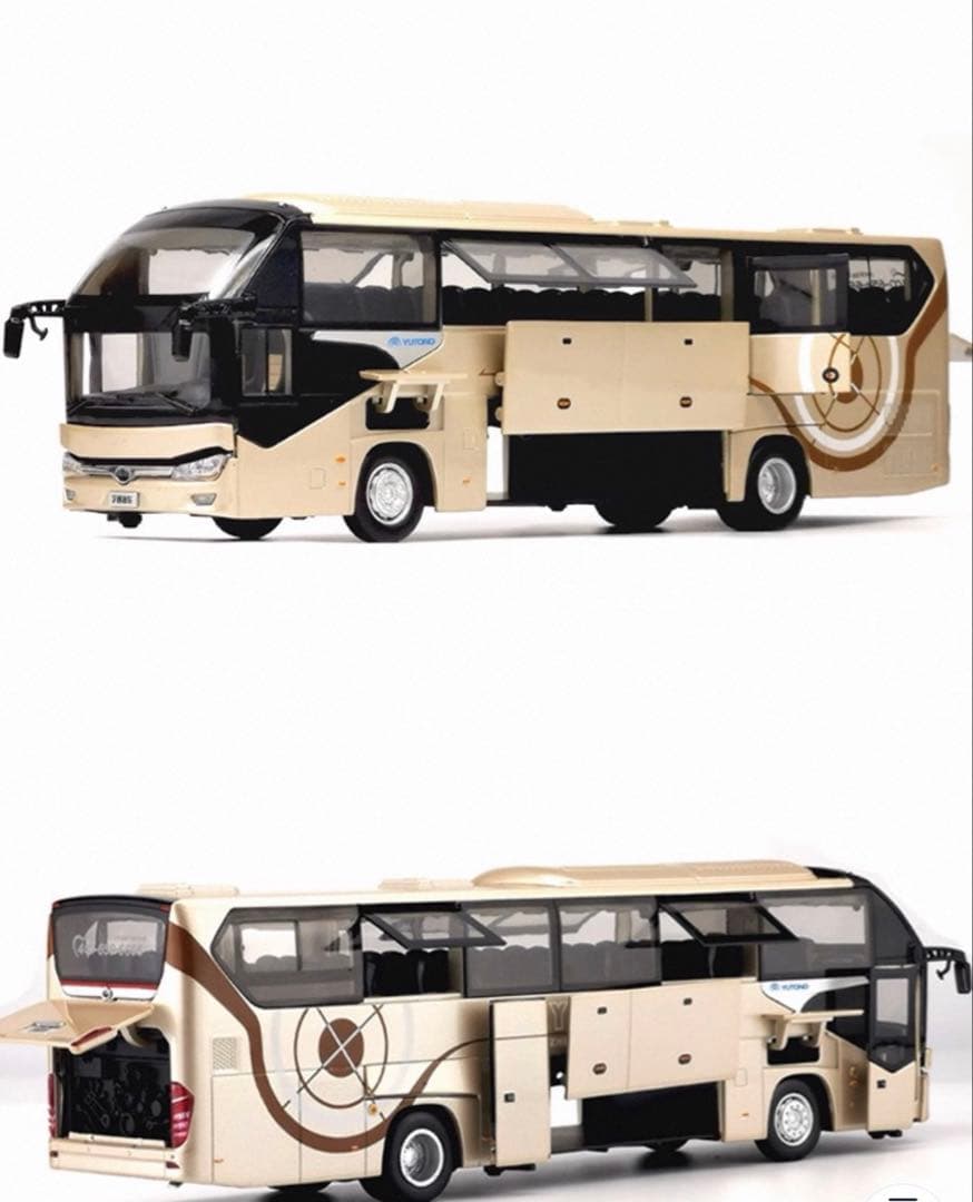 1:42 Yutong Bus 新世代高速バス模型バス オリジナル