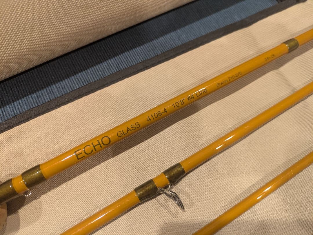 ECHO GLASS 4108-4 フライロッド 10´8