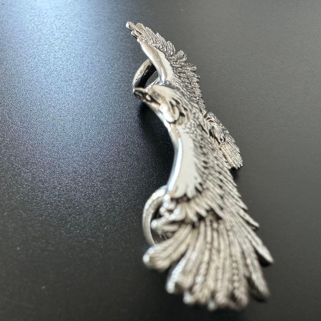 SAAD シルバー 925 全銀 サンシンボル 55mm イーグル ペンダント