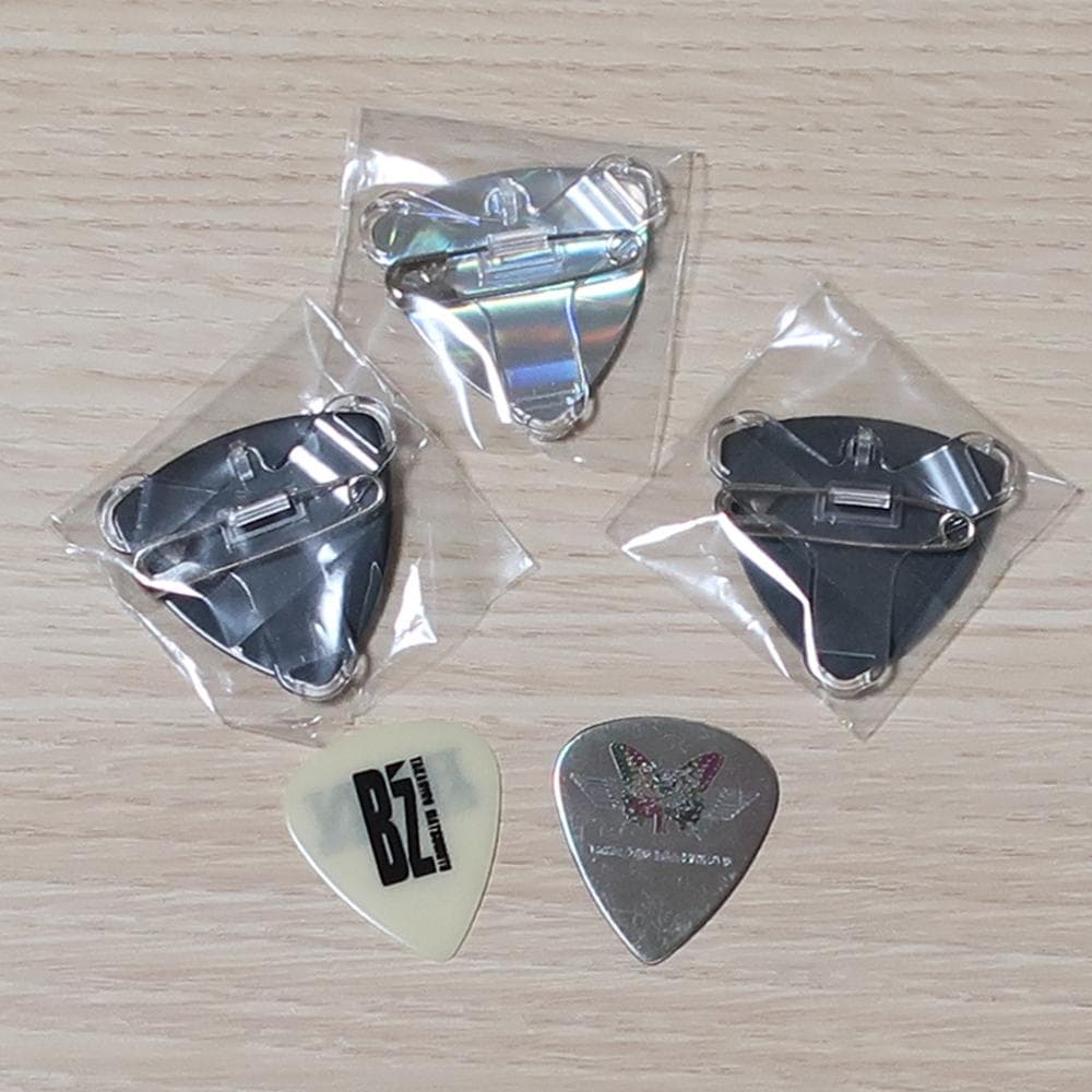 ピックセット B'z RUN STARS SCENES 他 ピックバッジ