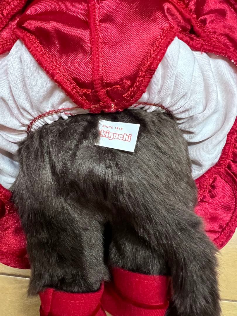 レア！タグ付き！monchhichi モンチッチ 金魚姫　Mサイズ　ぬいぐるみ