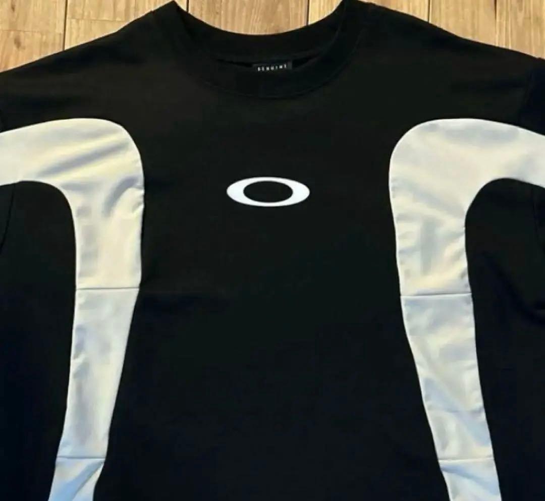 90s Oakley 短丈 Tシャツ y2k archive センターロゴ - メルカリ