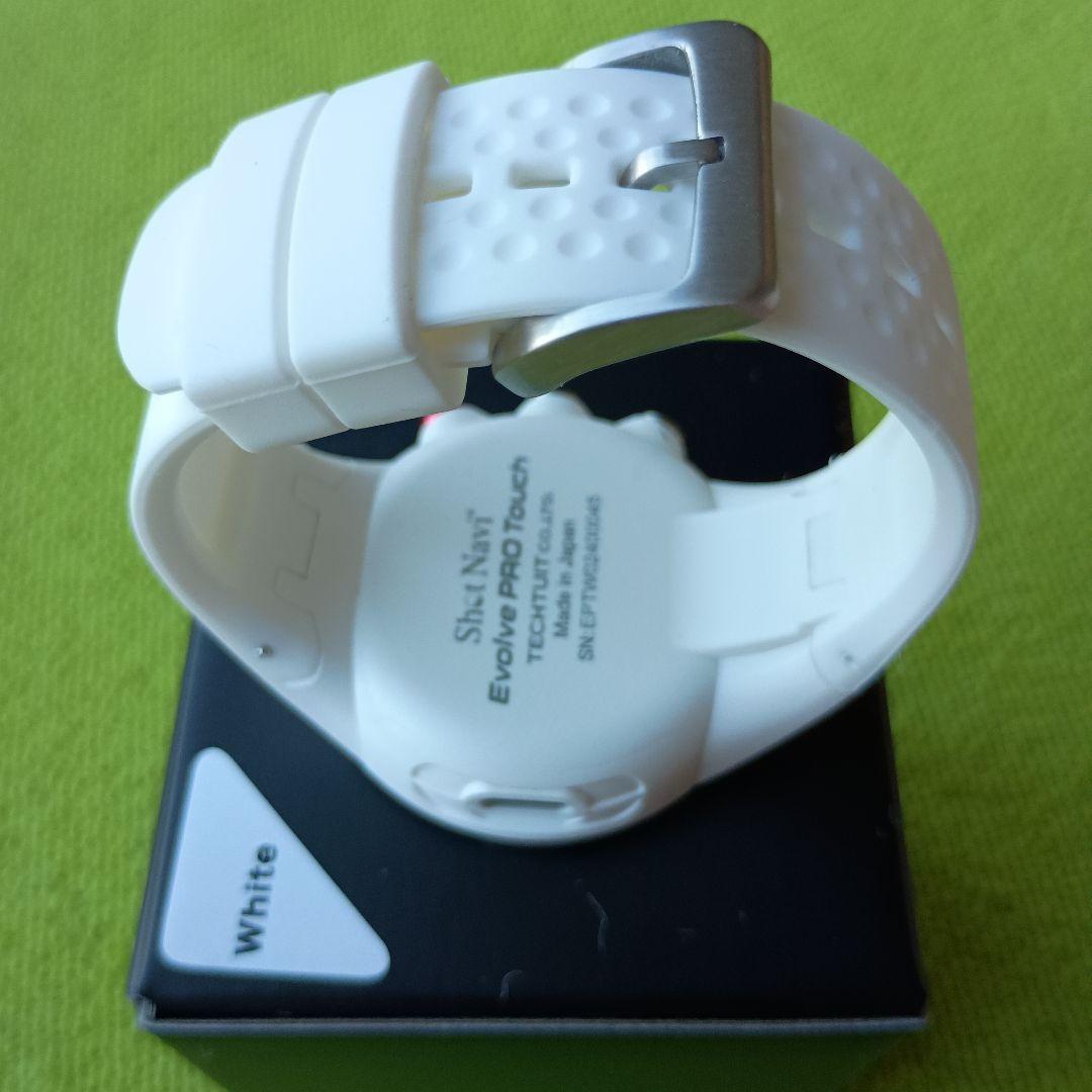 Shot Navi Evolve PRO Touch GPSウォッチ ホワイト - メルカリ