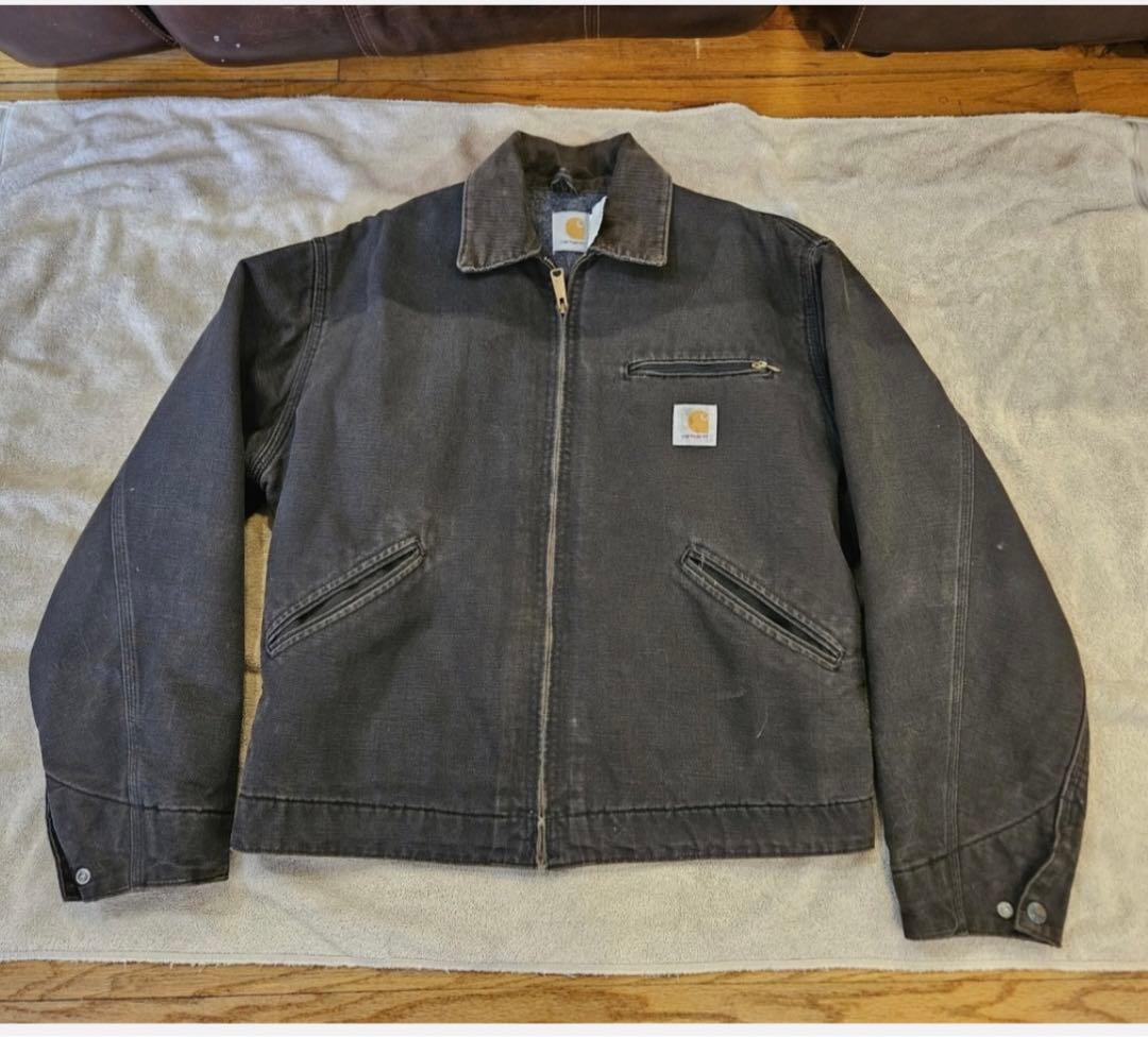 90Sカーハート Carhartt デトロイトジャケットJB105 BLK