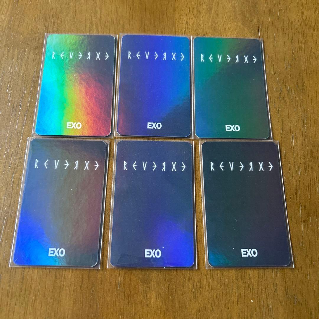EXO アルバム購入おまけトレカ6枚セット② - メルカリ