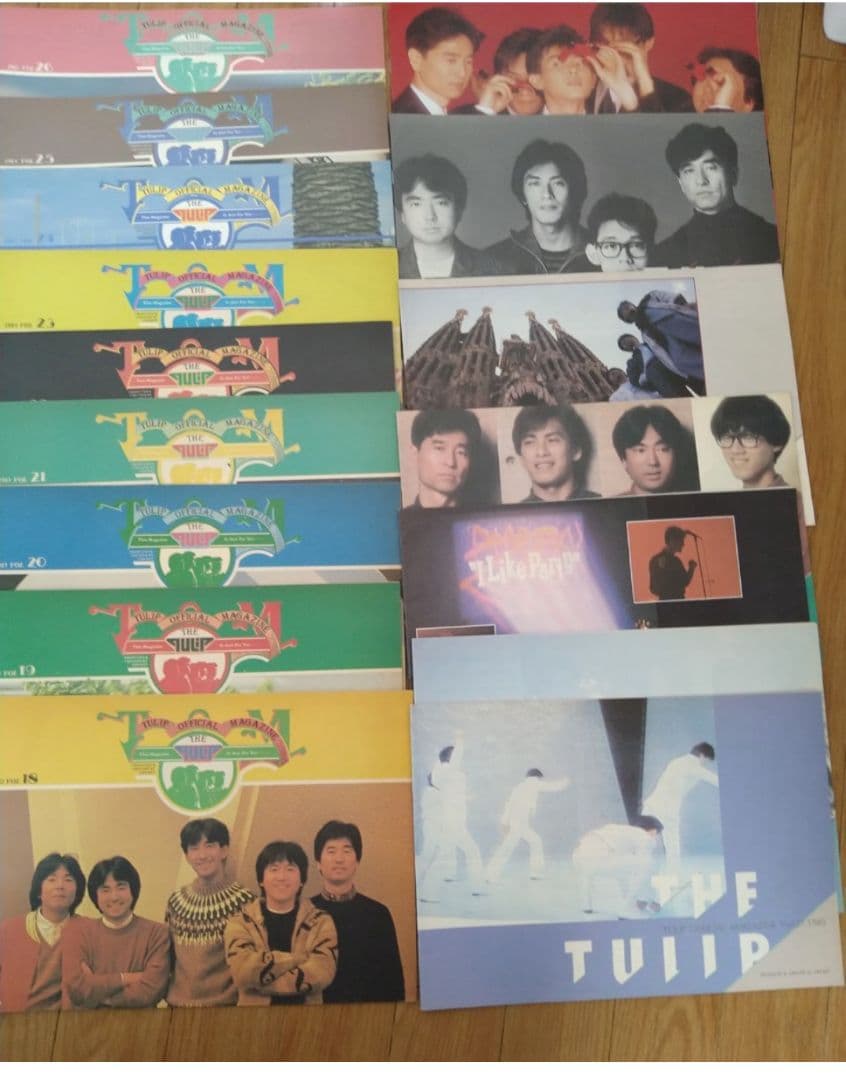 チューリップ　ファンクラブ　会報　オフィシャルマガジン　33冊セット