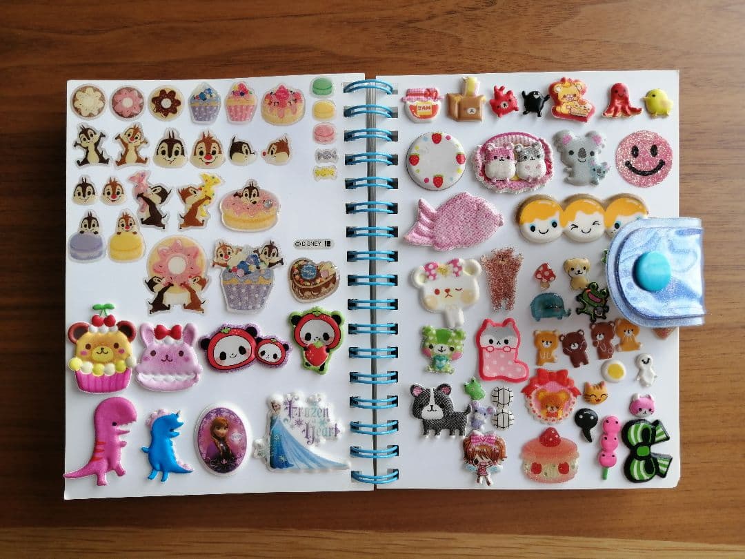 【平成レトロ】当時物　シール帳　小学生女子