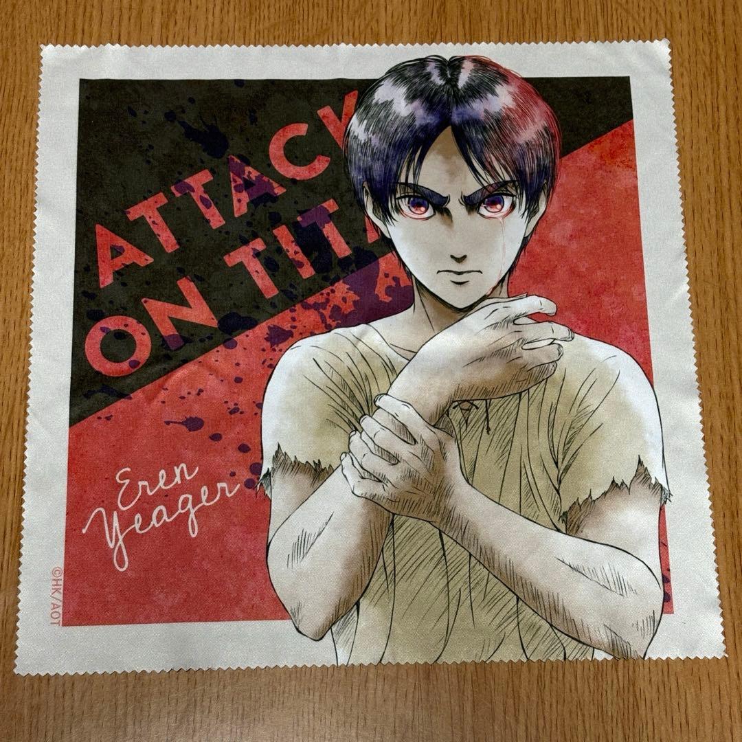 【4枚セット】進撃の巨人　WIT STUDIO 描き下ろしマルチクロス