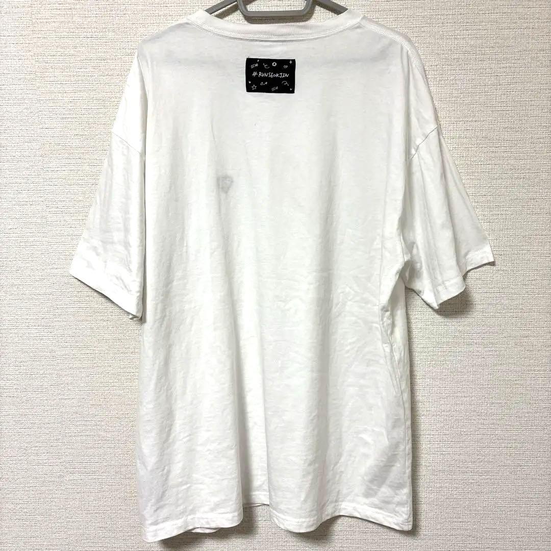 BTSジン RUNSEOKJIN in JAPAN ツアーTシャツ ホワイト - メルカリ