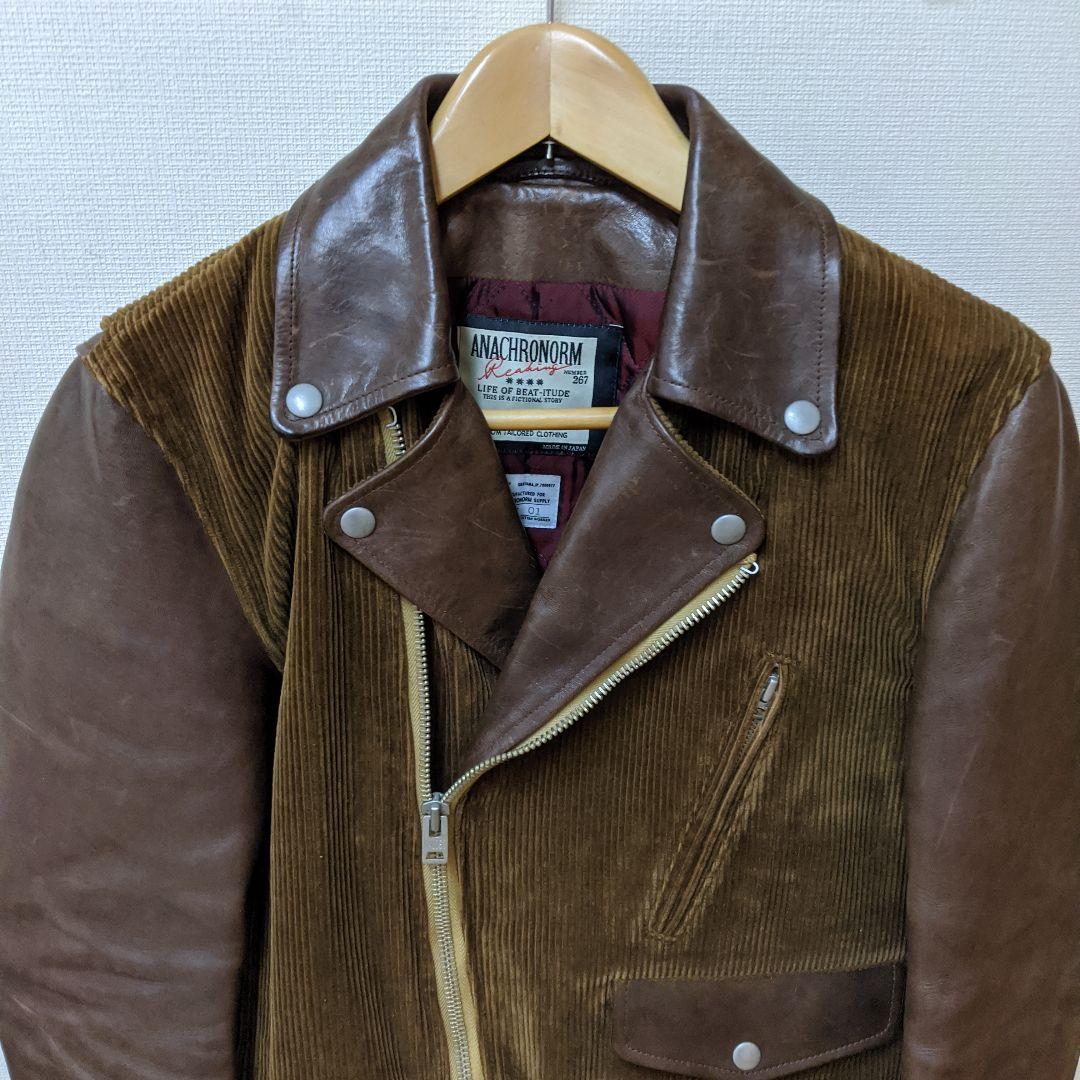 専用】ANACHRONRM ホースハイドライダースジャケット - メルカリ