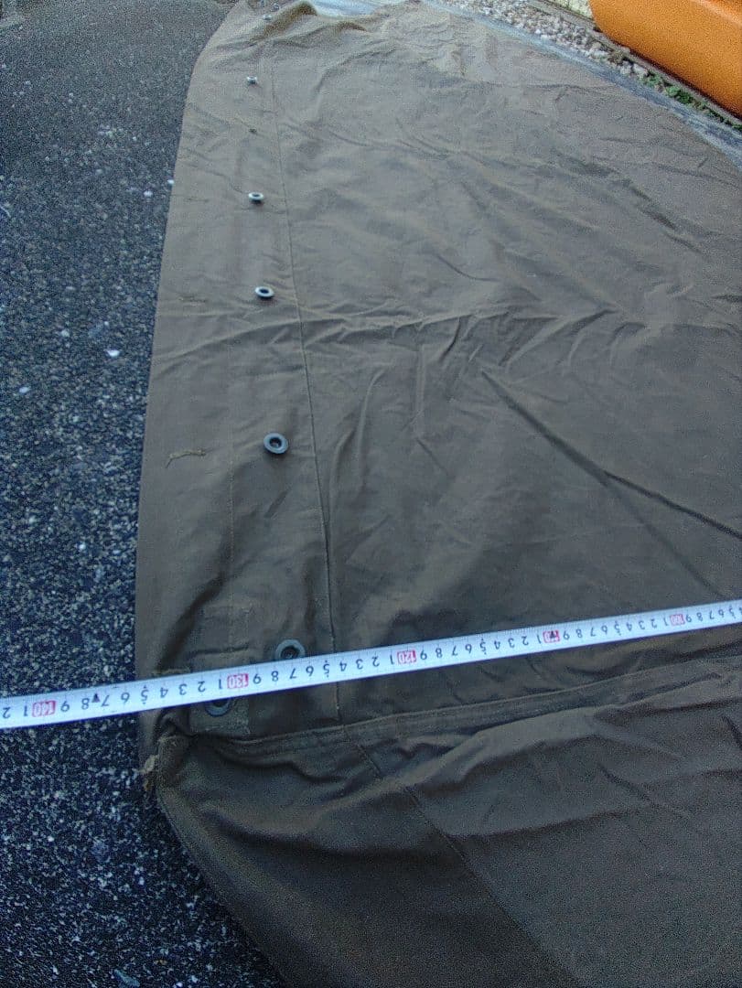 1953年製 (オリーブグリーン？) オランダ軍パップテント1枚