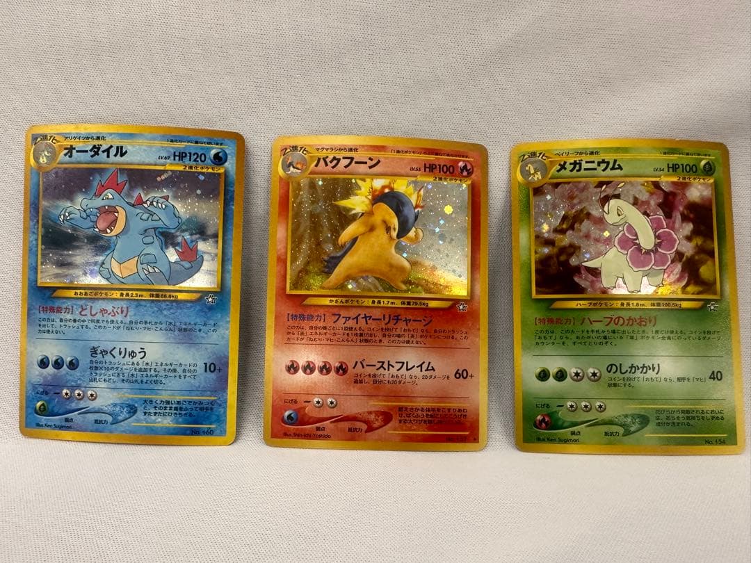 【旧裏】VS・R団・御三家★セット バンギラス／サンダー／メガニウム／オーダイル