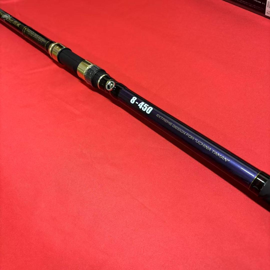 新品　タマン竿　ぶっこみ竿　投げ竿　遠投竿　トルネードタマン烈風　8号　4.5m