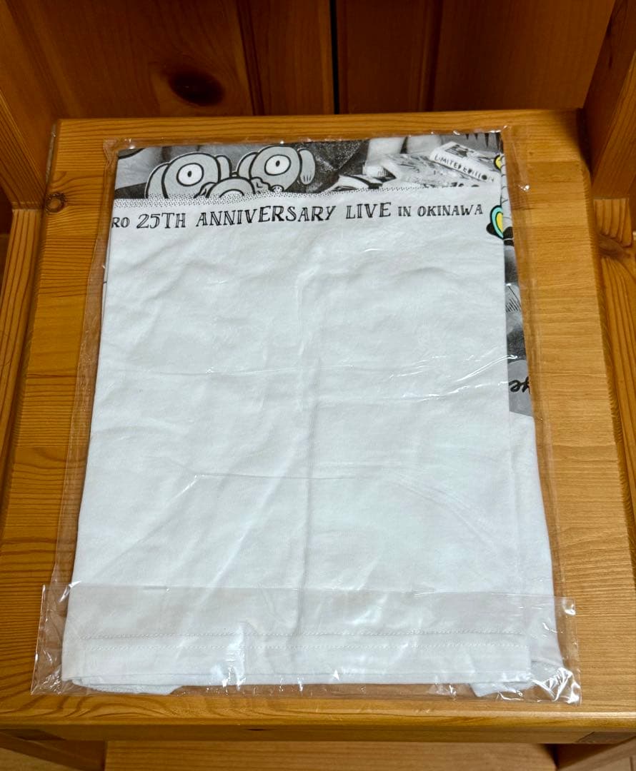 【未開封・未使用】 安室奈美恵 25周年記念ライブ沖縄Tシャツ ホワイトL白