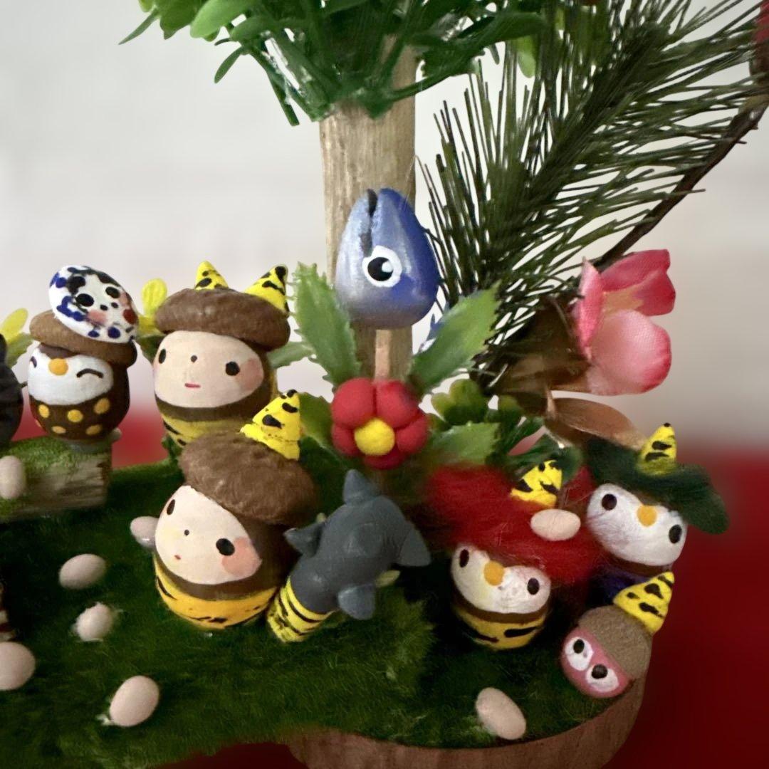 どんぐりアート♡節分オブジェ＆かまくらオブジェ2品♡ - メルカリ