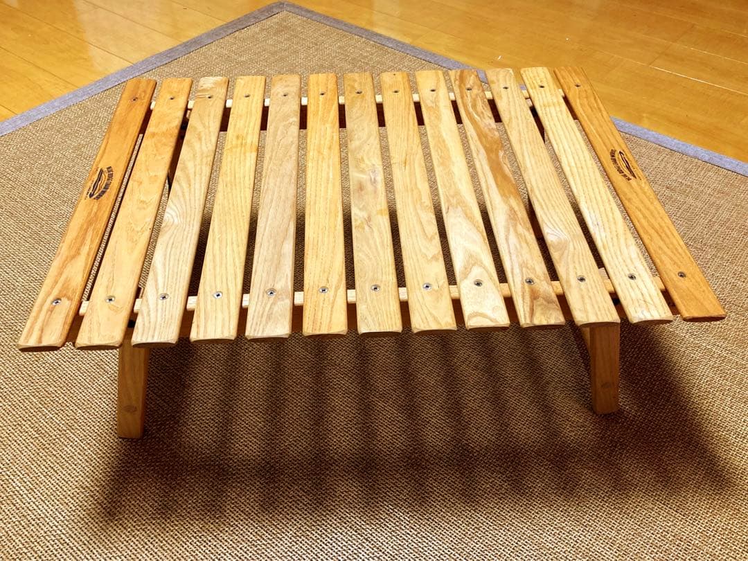 ブルーリッジチェアワークス　カロリナスナックテーブル ライトシーズニング ソリッドトップ カロリナスナックテーブル