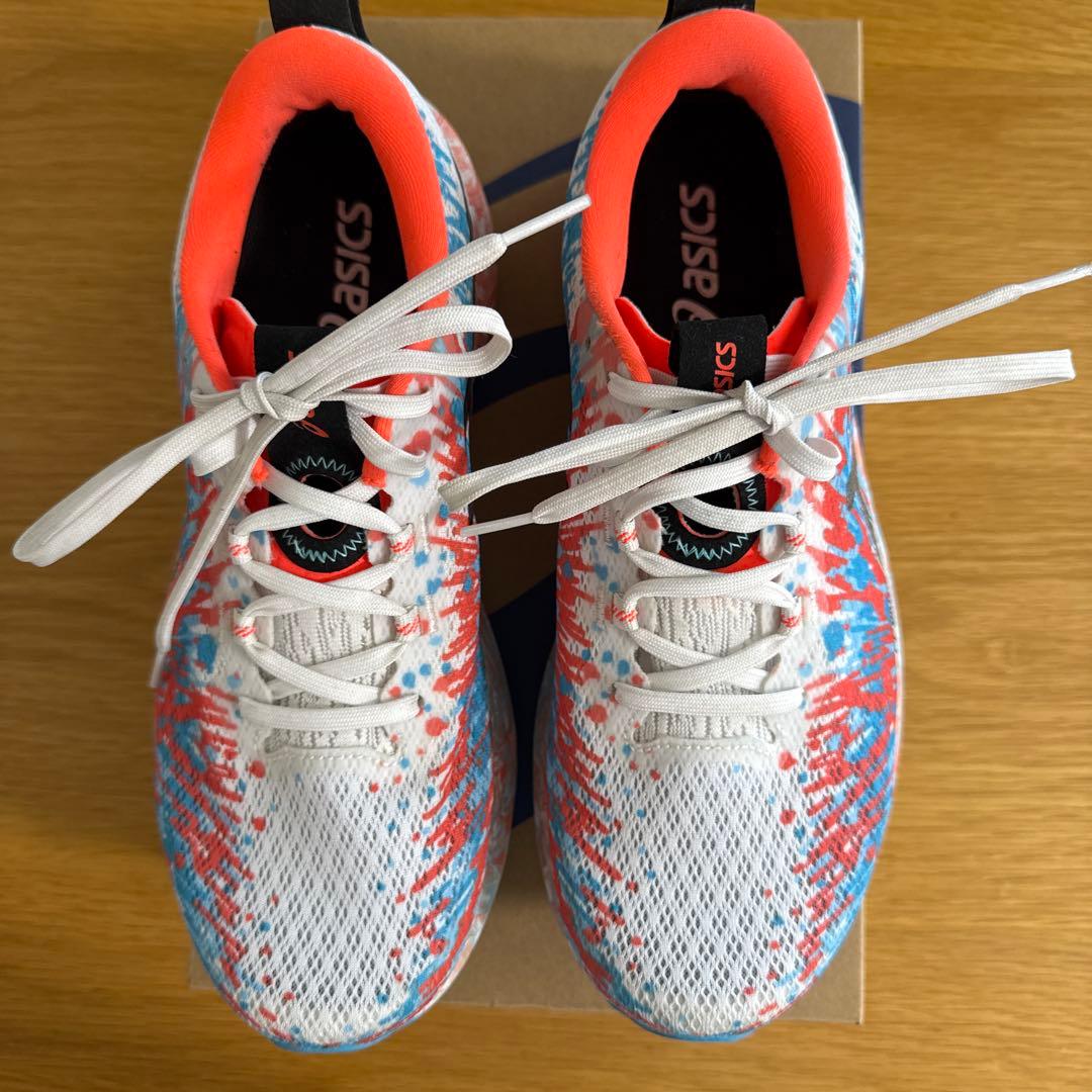 ASICS NOOSA TRI 16 26.5cm ホワイト/サンライズレッド