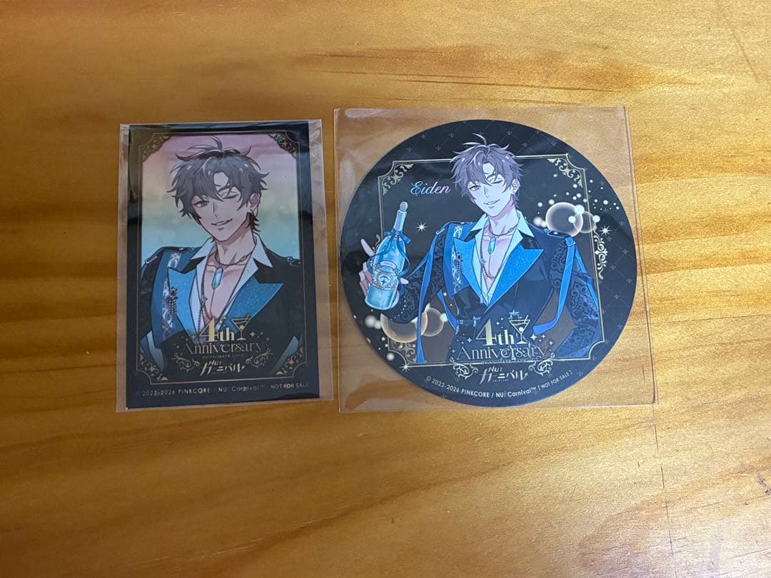 NU:カーニバル アニメイトカフェ 特典 フォトカード エイト - メルカリ