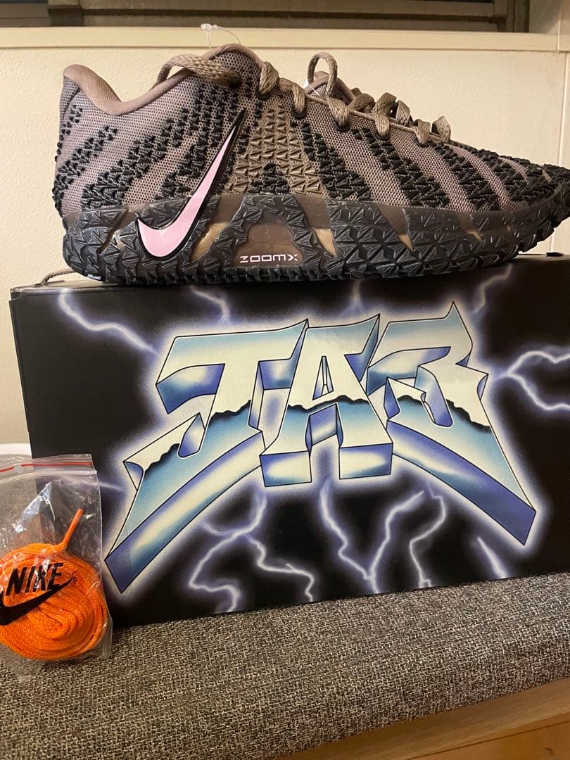 NIKE JA3 26.5cm ブラウン/ピンク