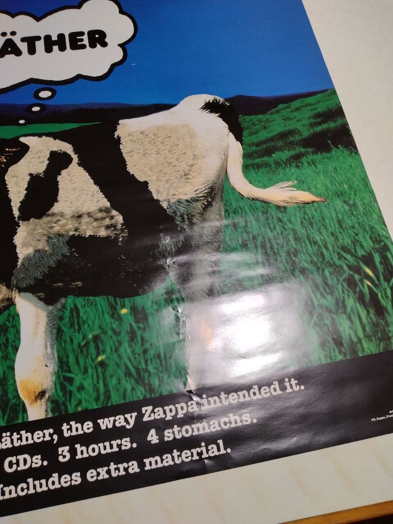 FRANK　ZAPPA　LATHER フランク・ザッパ　レザー　ポスター