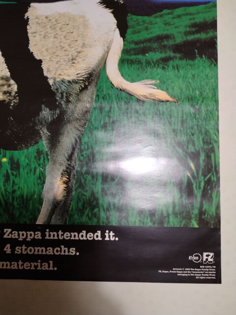 FRANK　ZAPPA　LATHER フランク・ザッパ　レザー　ポスター