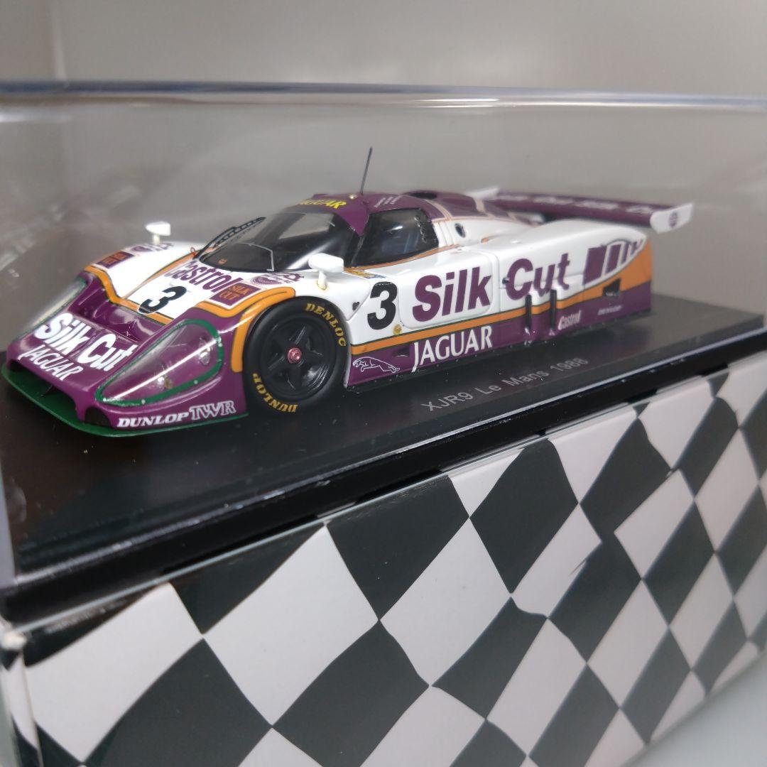 【美品】1/43スパークJaguar XJR-9 SilkCut LM1988 IXO 1/43 - JAGUAR XJR 9 Silk Cut - Winner Le Mans 1988 - Five Diecast
