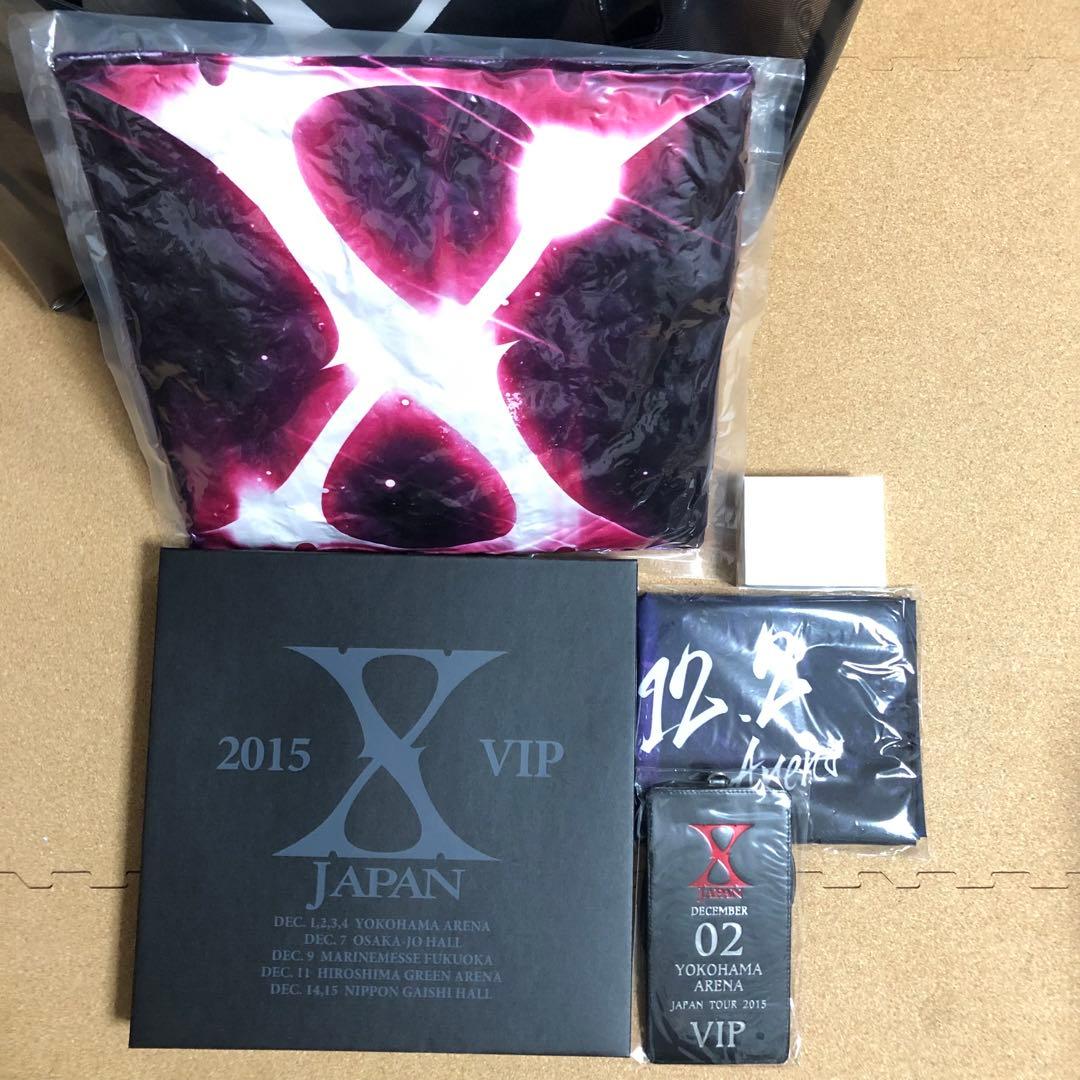 XJAPAN2015/12/2横浜アリーナVIPプラチナ+会場限定シリコンバンド