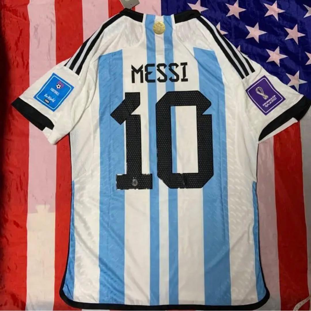 ワールドカップ2022 アルゼンチン代表 メッシ ホーム レプリカ
