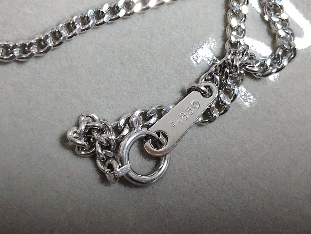 TSUTSUMI プラチナ喜平2面ネックレス50cm 10.3g