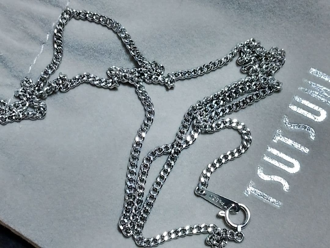 TSUTSUMI プラチナ喜平2面ネックレス50cm 10.3g