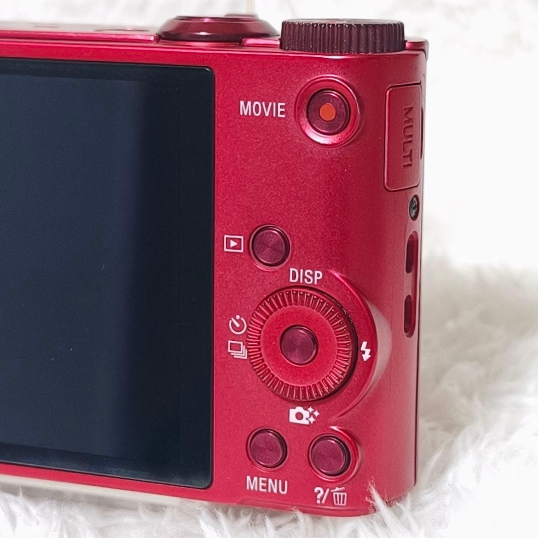 極美品✨ SONY Cyber-shot WX300 レッド Wi-Fi - メルカリ
