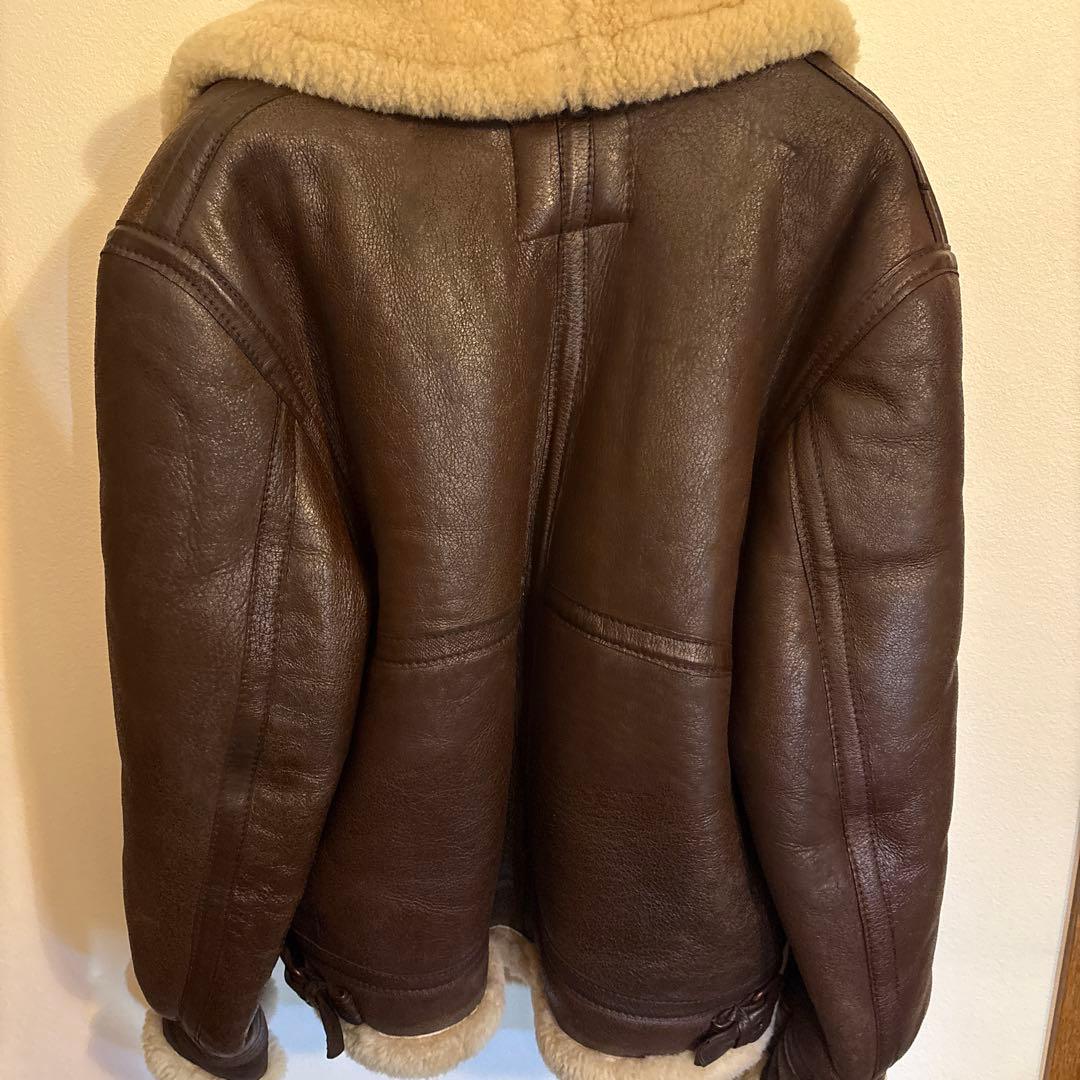 i.c.ySchott B-3 フライト　ムートンジャケット シープスキン