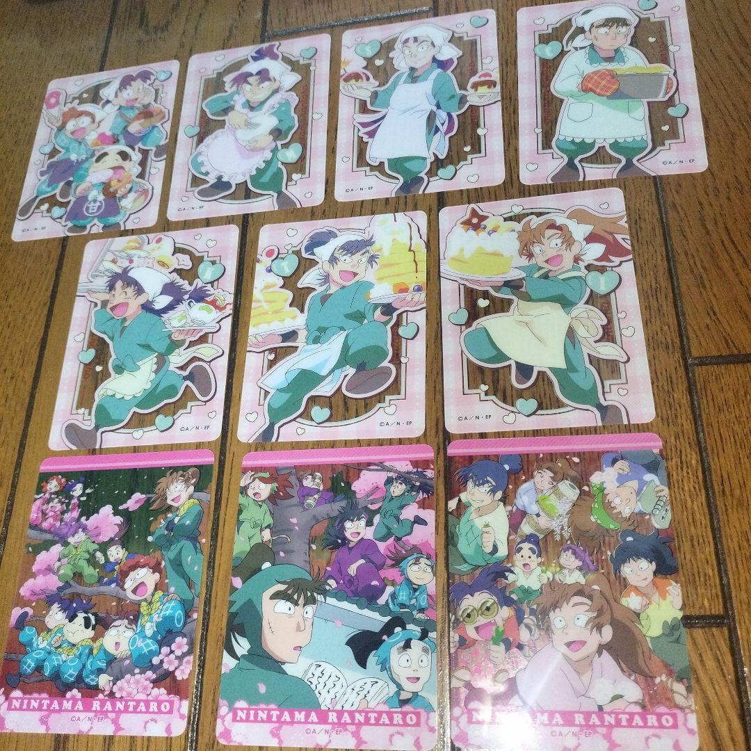 忍たま乱太郎 バレンタイン イオン クリアカード セット クッキー缶